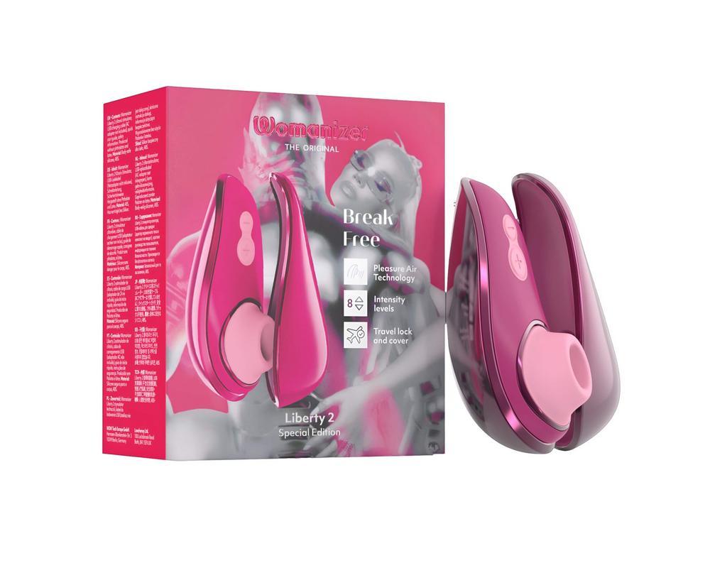 Womanizer Liberty 2 Iggy Azalea - léghullámos csiklóizgató (pink)