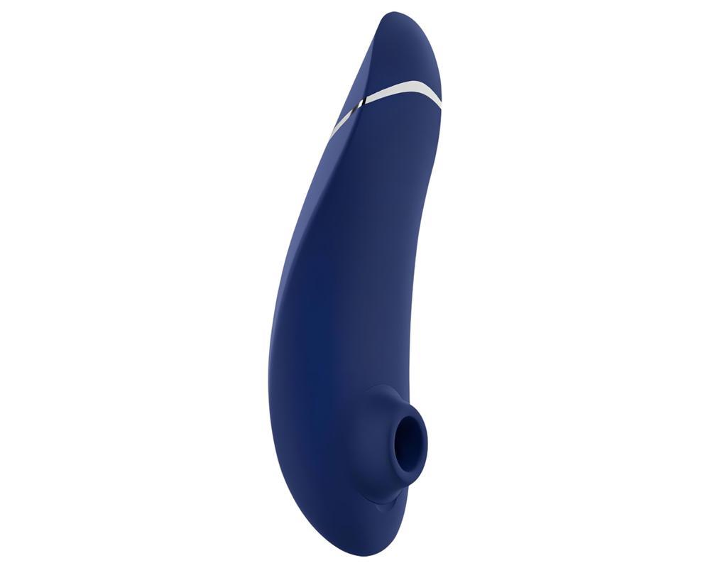 Womanizer Premium 2 - léghullámos csiklóizgató (kék)
