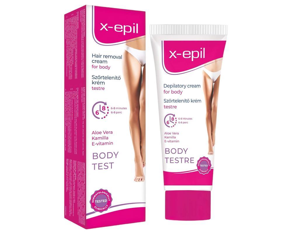 X-Epil - szőrtelenítő krém (75ml)