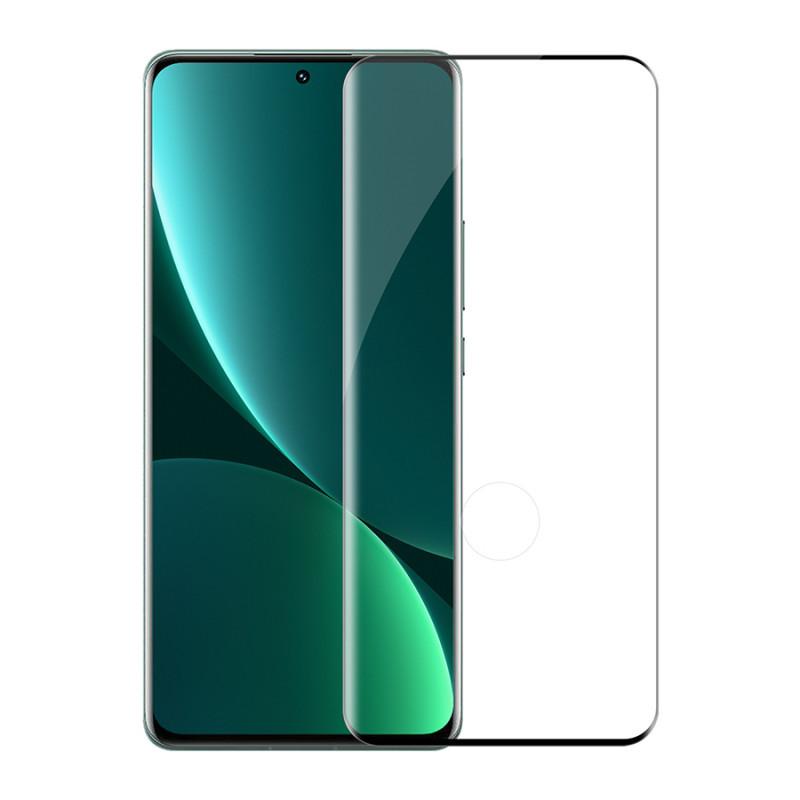 Xiaomi 12 Pro 12S Pro edzett üveg FEKETE TELJES KÉPERNYŐS FULL SCREEN HAJLÍTOTT tempered glass kijelzőfólia kijelzővédő védőfólia karcálló kijelzős