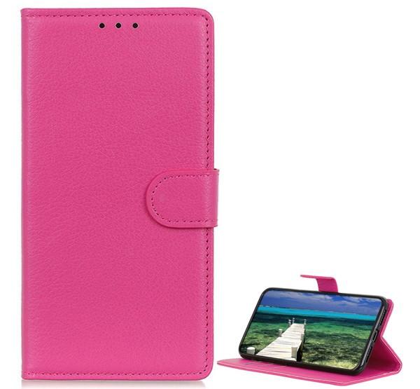 Xiaomi Mi 11i / Poco F3 Flip tok álló, bőr hatású RÓZSASZÍN