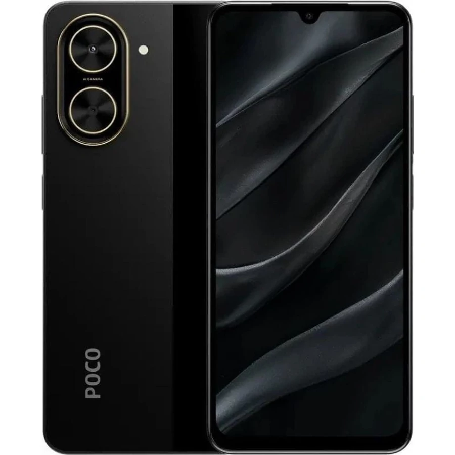 Xiaomi Poco C71 128GB 4GB RAM Dual fekete