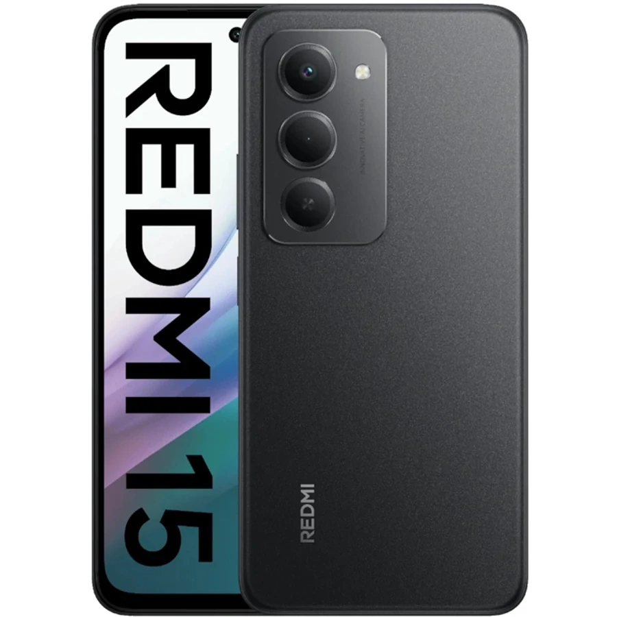 Xiaomi Redmi 15 256GB 8GB RAM Dual - fekete