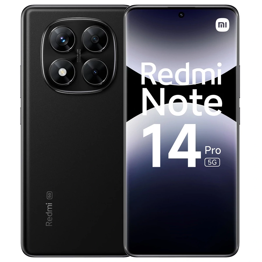 Xiaomi Redmi Note 14 Pro 5G 256GB 12GB RAM Dual - fekete