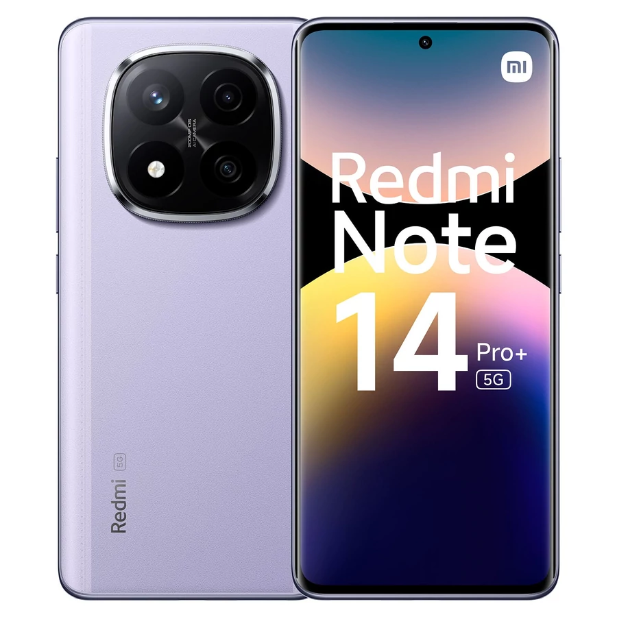 Xiaomi Redmi Note 14 Pro+ 5G 256GB 12GB RAM Dual - lila