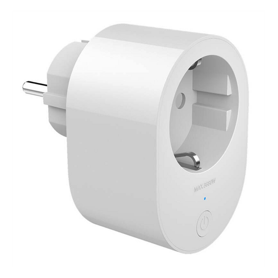Xiaomi Smart Plug 2 Wi-Fi okoskonnektor/okos aljzat, fehér