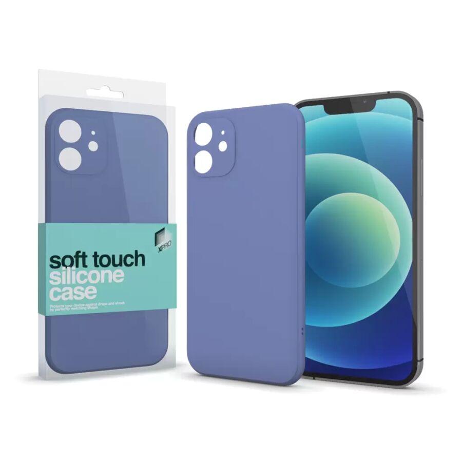 Xprotector Soft Touch Silicone Case Slim levendulaszürke Xiaomi Redmi Note 11 / Redmi Note 11S készülékhez