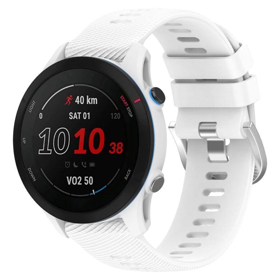 Xprotector XPRO Garmin szilikon óraszíj Fehér 18mm