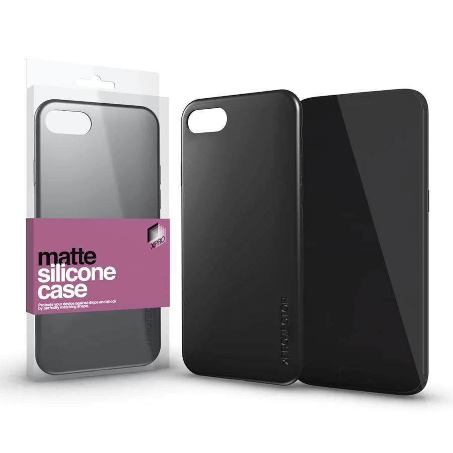 Xprotector XPRO™ Szilikon matte tok ultravékony fekete Xiaomi Redmi Note 14 készülékhez
