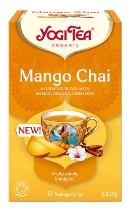 Yogi BIO Mangó chai tea 17x2,0g Mango Chai