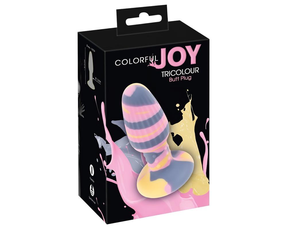 You2Toys - szilikon anál plug (színes)