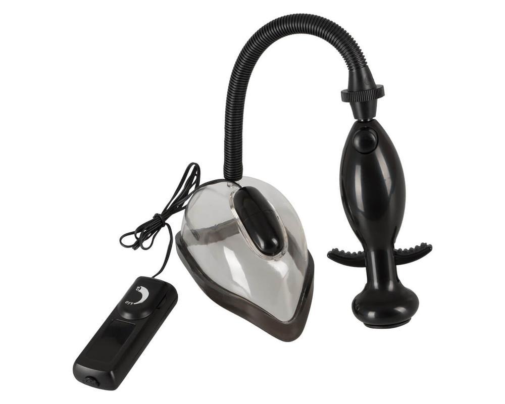 You2Toys - vibrációs puncipumpa - (fekete)