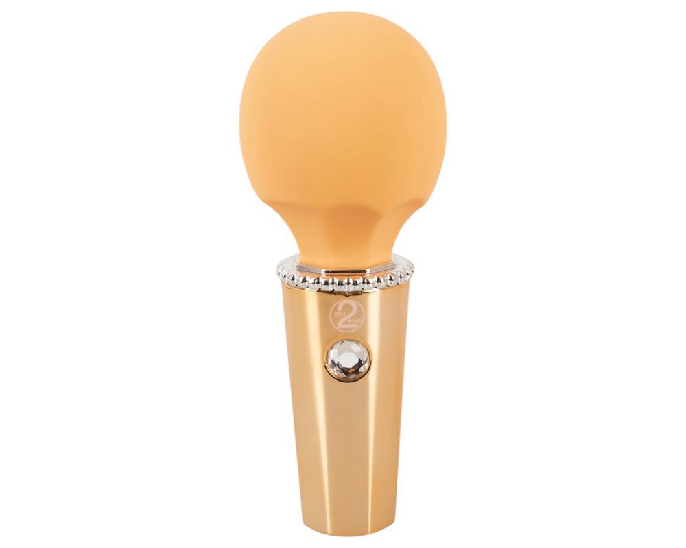 You2Toys Mini Wand - akkus masszírozó vibrátor (sárga)