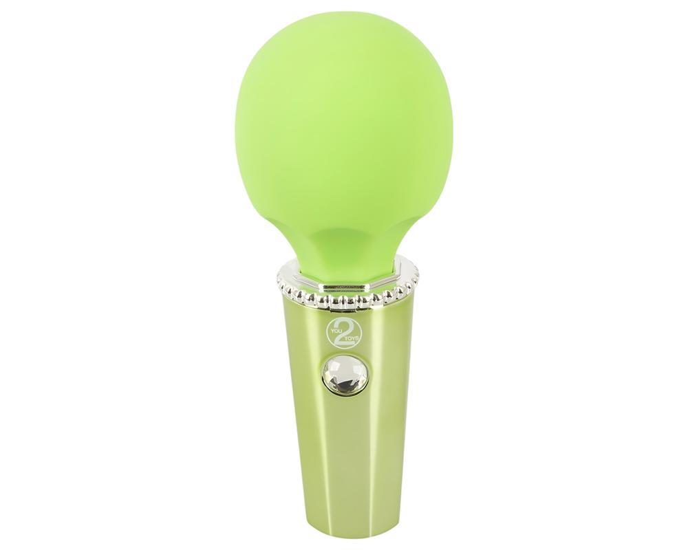You2Toys Mini Wand - akkus masszírozó vibrátor (zöld)