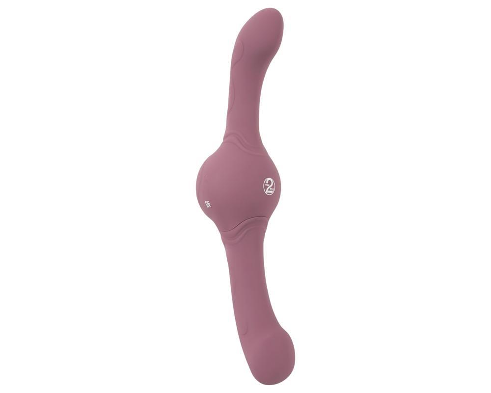 You2Toys Turbo Shaker - kétvégű vibrátor (lila)