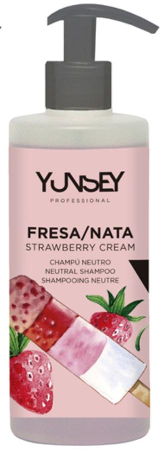 Yunsey Neutral sampon krémes eper illattal, 400 ml