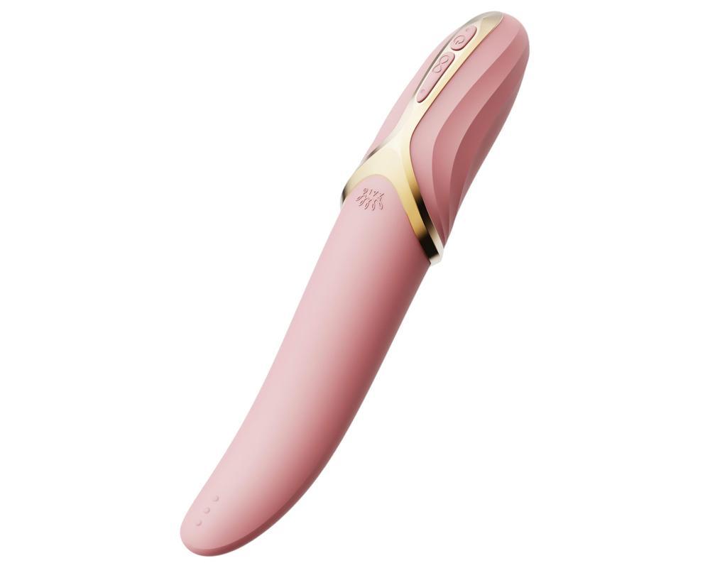 Zalo Eve - akkus, melegítő forgó vibrátor (pink)