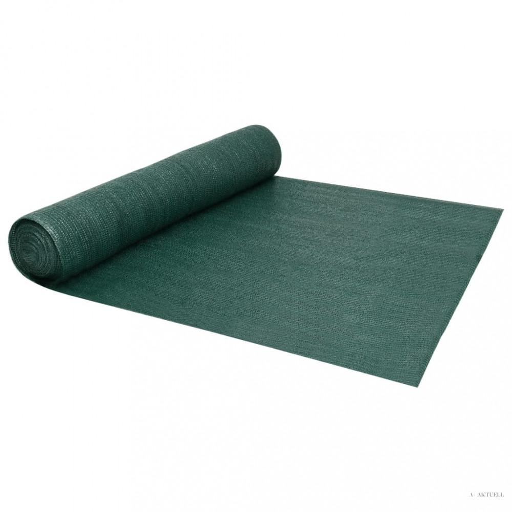 Zöld HDPE belátásgátló háló 1 x 25 m 195 g/m²