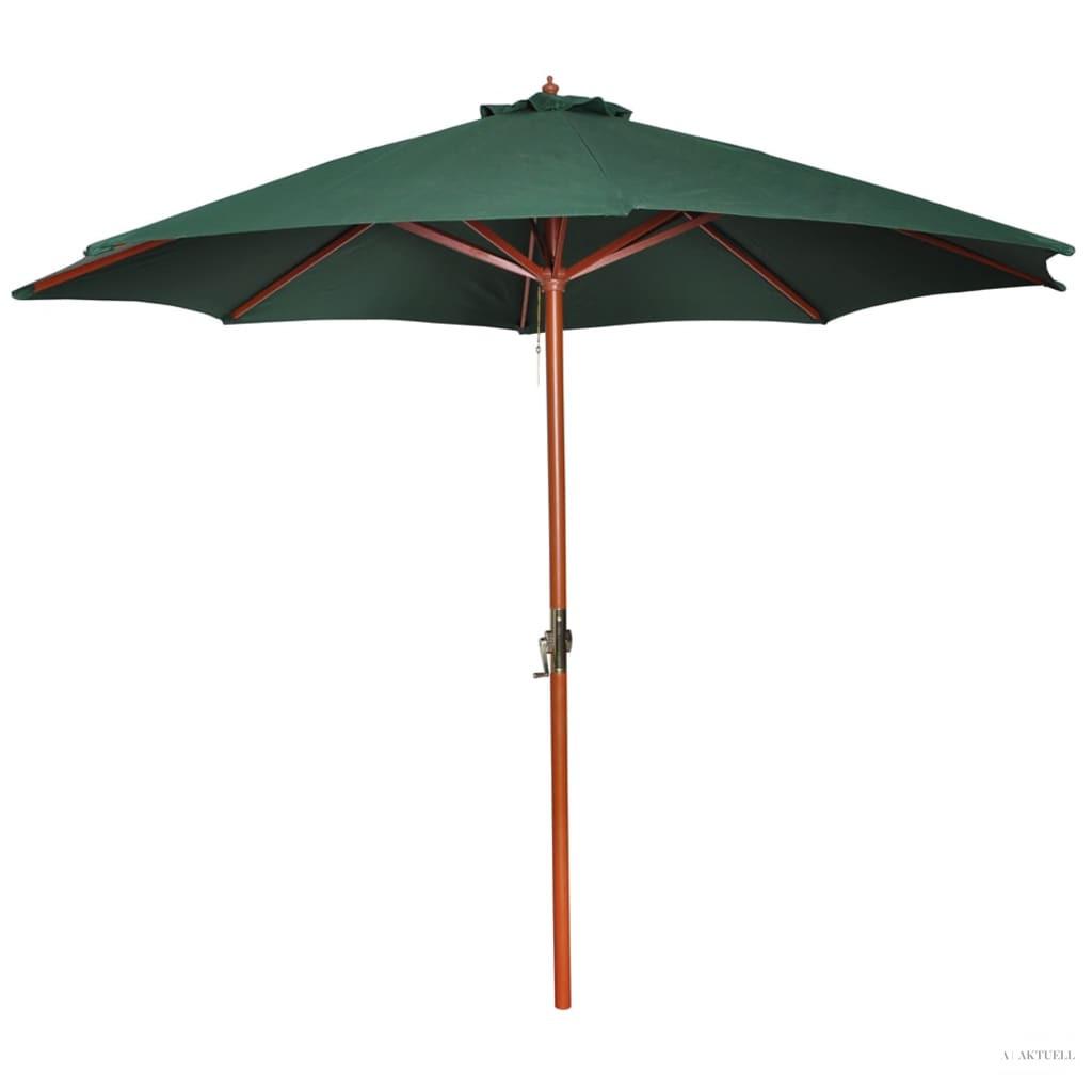 Zöld napernyő 258 cm